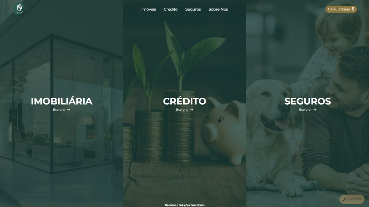 Website DS Gaia Douro