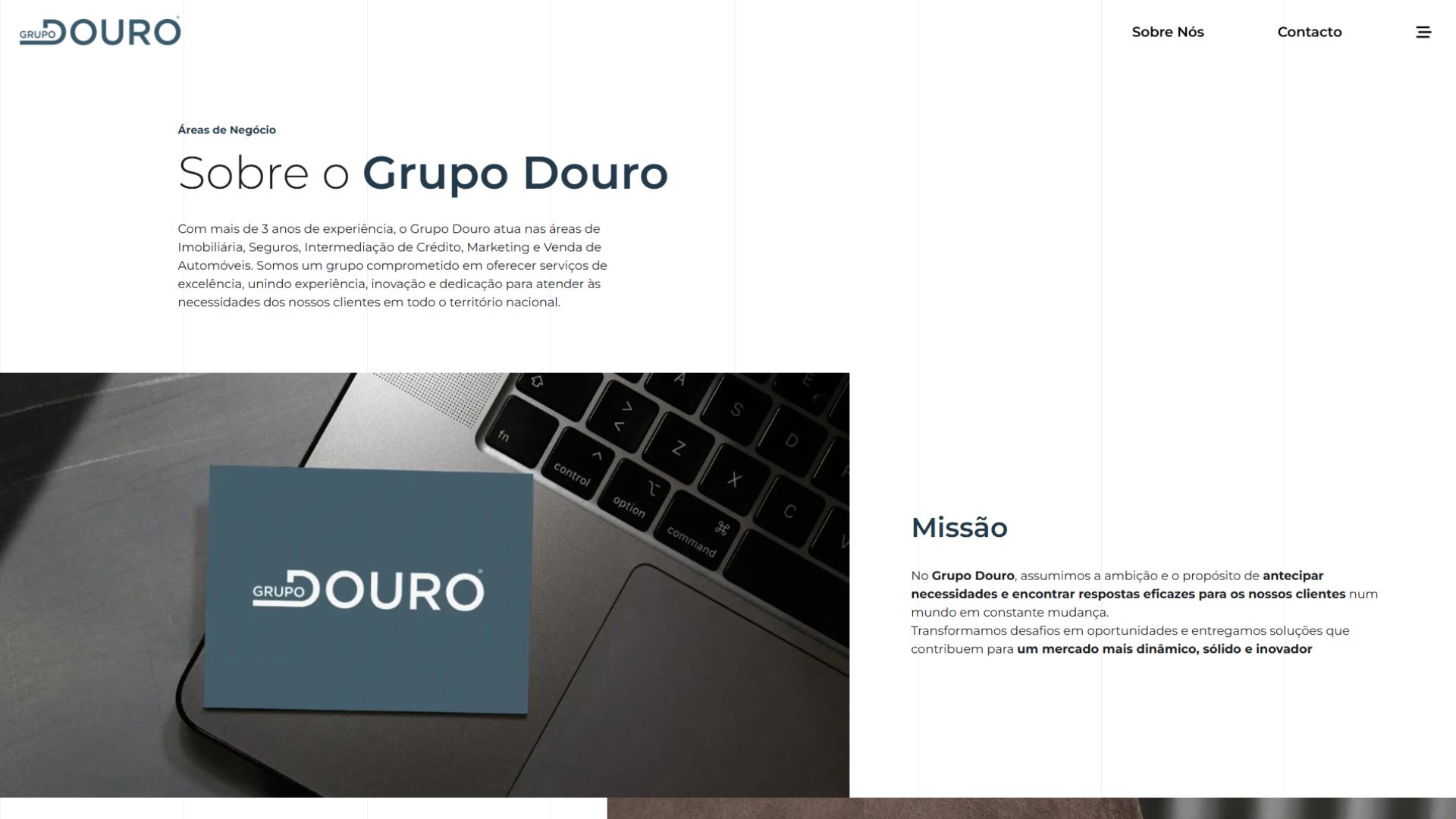 Website GrupoDouro